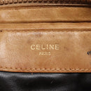 CELINE Macadam Canvas Shoulder Bag Beige Auth 88295-18