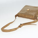 CELINE Macadam Canvas Shoulder Bag Beige Auth 88295-7