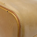 LOUIS VUITTON Monogram Vernis Houston Hand Bag Beige M91004 LV Auth 88302-15