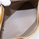 LOUIS VUITTON Monogram Vernis Houston Hand Bag Beige M91004 LV Auth 88302-11