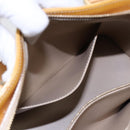 LOUIS VUITTON Monogram Vernis Houston Hand Bag Beige M91004 LV Auth 88302-22