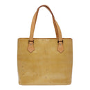 LOUIS VUITTON Monogram Vernis Houston Handtasche Beige M91004 LV Auth 88302-13