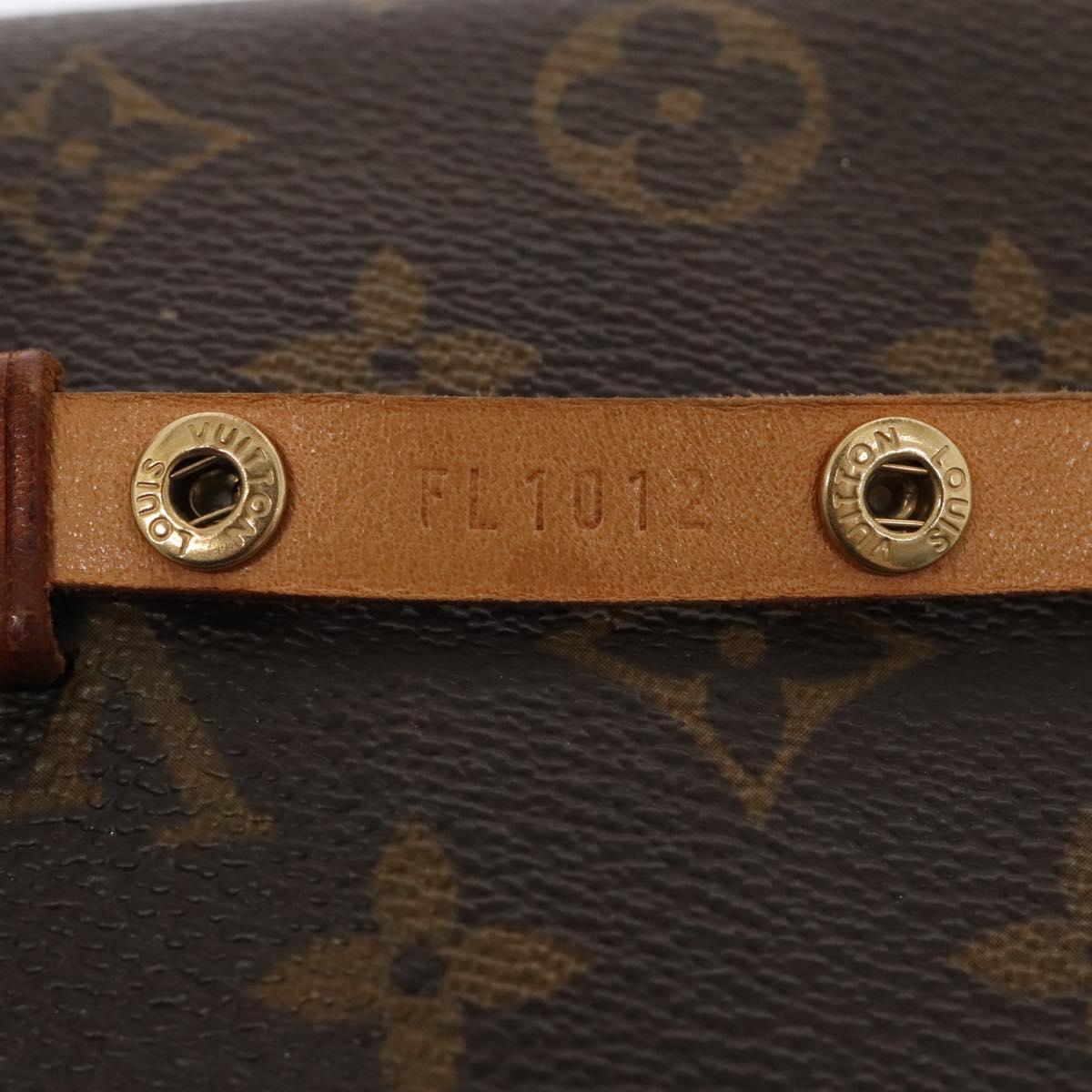 LOUIS VUITTON Monogram Pochette Florentine Waist bag M51855 LV Auth 88314