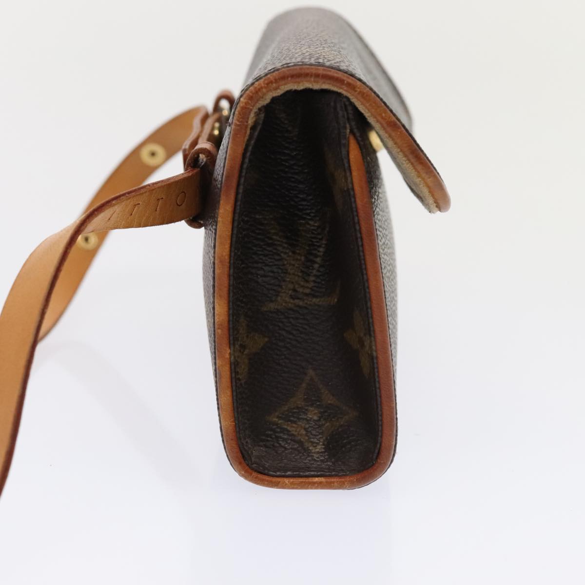 LOUIS VUITTON Monogram Pochette Florentine Waist bag M51855 LV Auth 88314