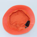 PRADA Fischerhut Nylon L Orange Auth 88334V-6