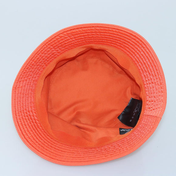 PRADA Fischerhut Nylon L Orange Auth 88334V