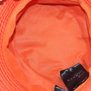 PRADA Fischerhut Nylon L Orange Auth 88334V-7