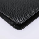 LOUIS VUITTON Epi Montaigne 23 Clutch Bag Black M52662 LV Auth 88335-10