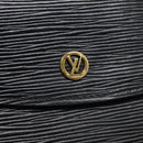 LOUIS VUITTON Epi Montaigne 23 Clutch Bag Black M52662 LV Auth 88335-13