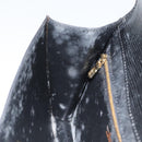 LOUIS VUITTON Epi Montaigne 23 Clutch Bag Black M52662 LV Auth 88335-17