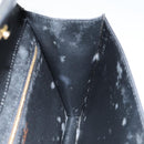 LOUIS VUITTON Epi Montaigne 23 Clutch Bag Black M52662 LV Auth 88335-18