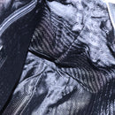 PRADA Shoulder Bag Nylon Navy Silver Auth 88342-19