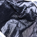 PRADA Shoulder Bag Nylon Navy Silver Auth 88342-20