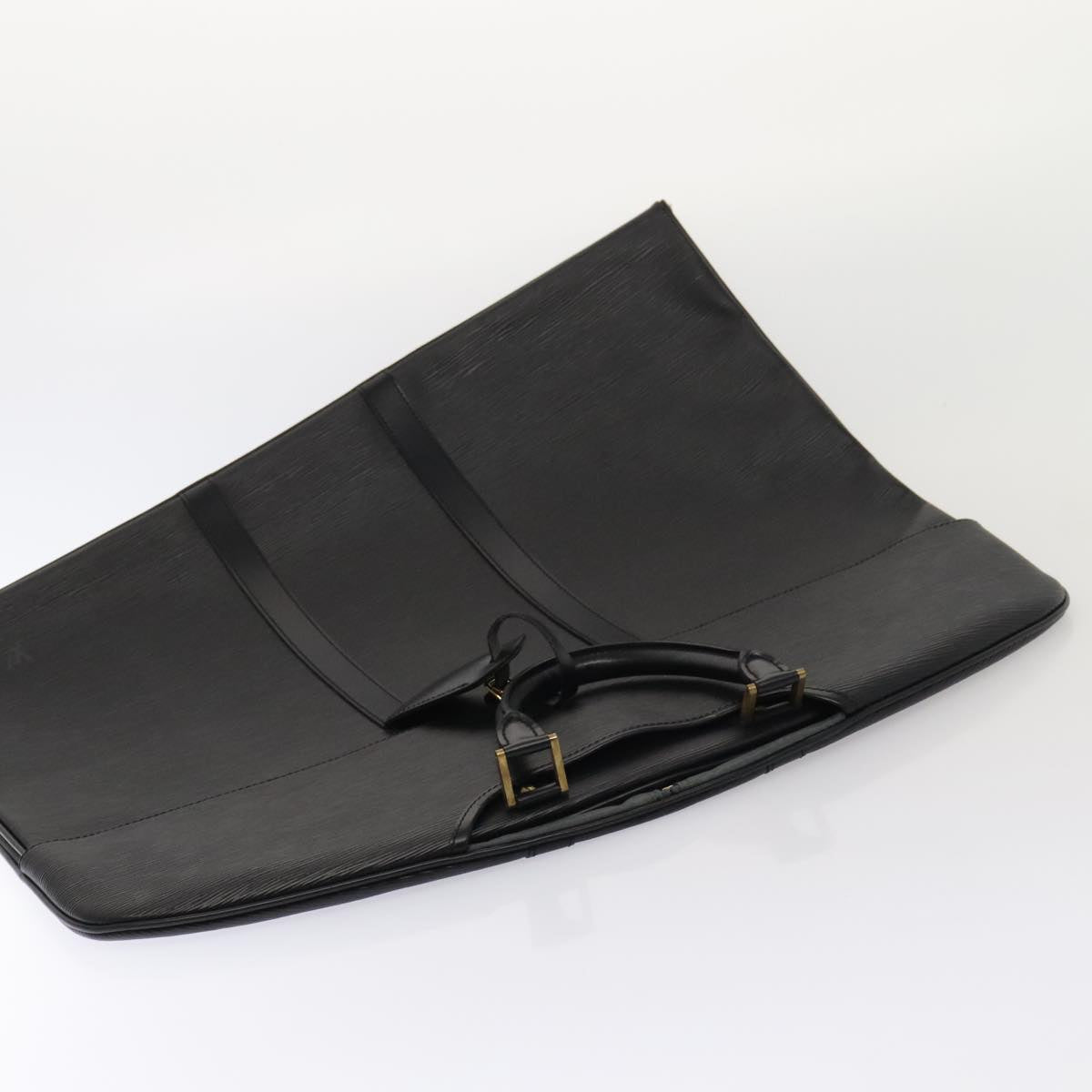 LOUIS VUITTON Epi Garment Cover Black LV Auth 88373