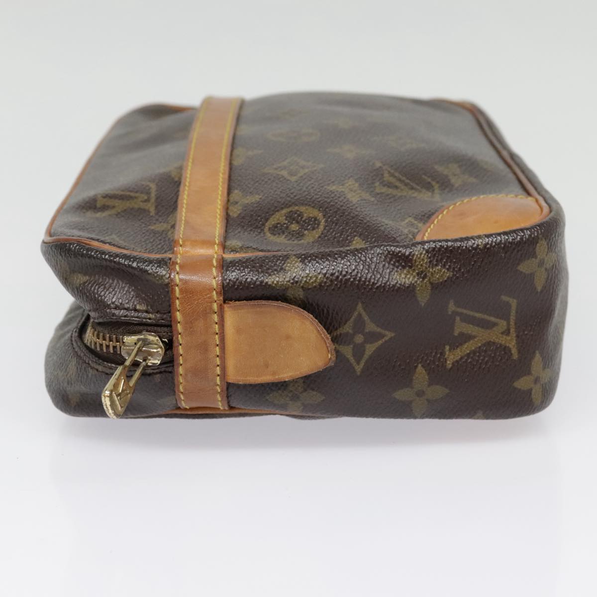 LOUIS VUITTON Monogram Compiegne 28 Clutch Bag M51845 LV Auth 88381