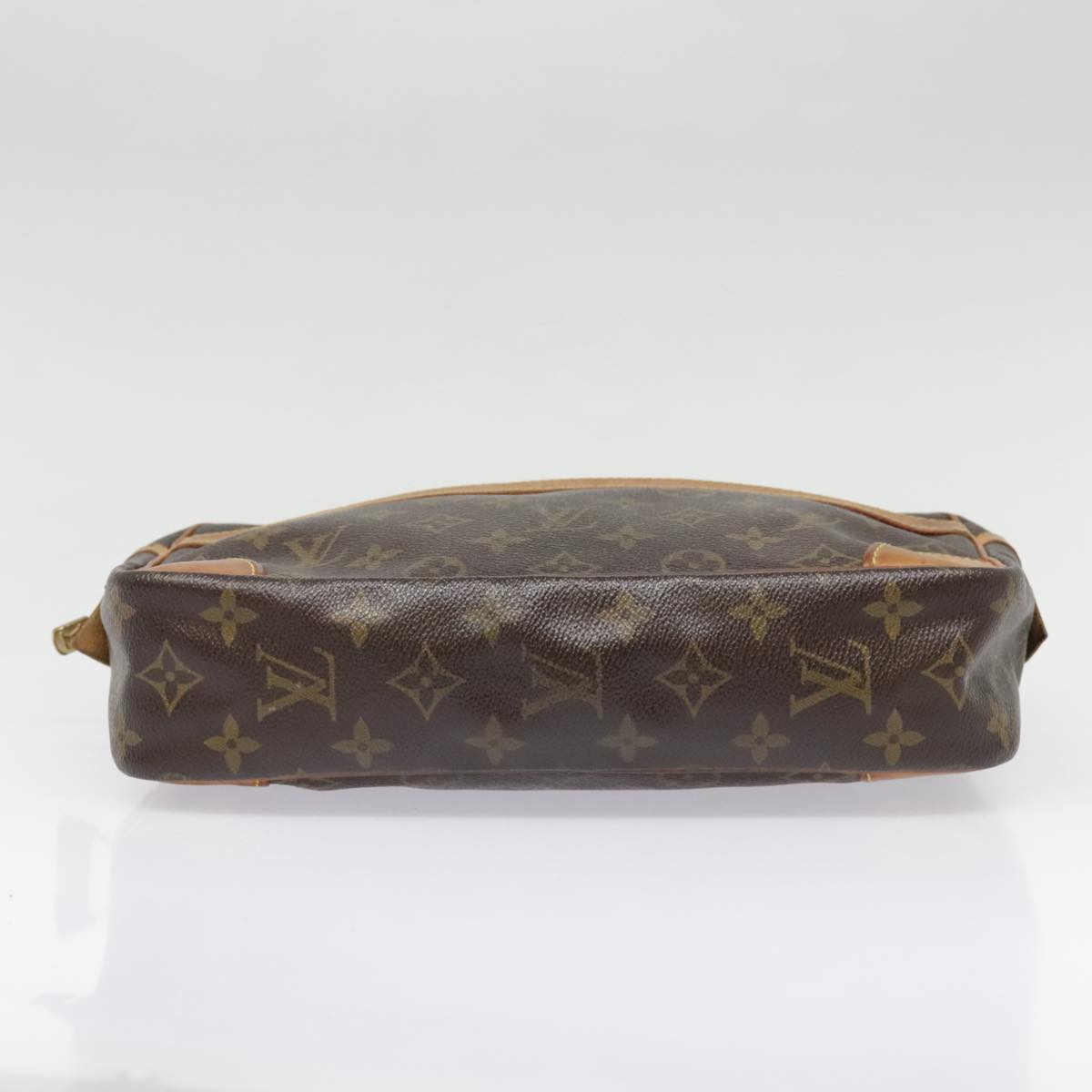 LOUIS VUITTON Monogram Compiegne 28 Clutch Bag M51845 LV Auth 88381