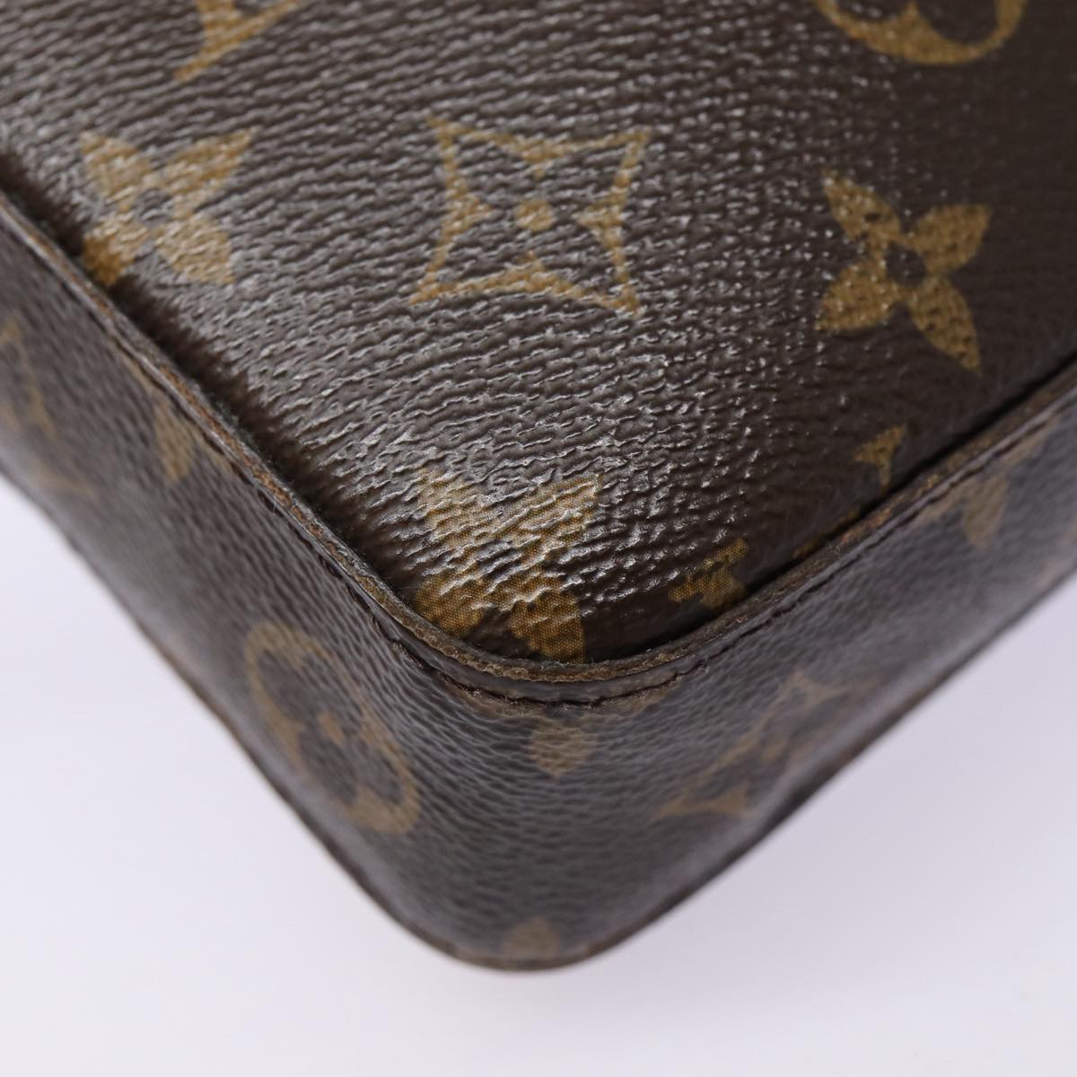 LOUIS VUITTON Monogram Soft Trunk Posh Clutch Bag M44779 LV Auth 88388