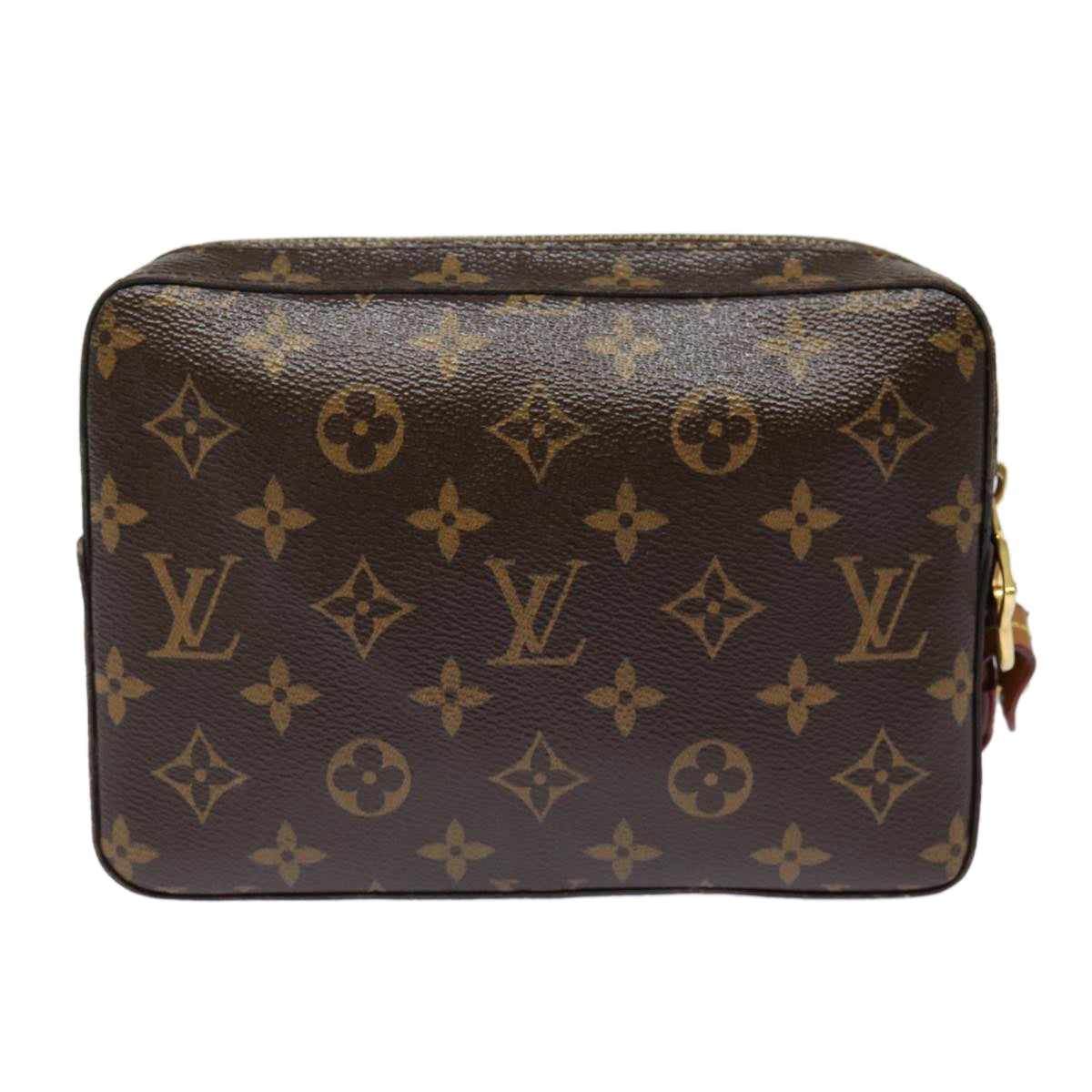 LOUIS VUITTON Monogram Soft Trunk Posh Clutch Bag M44779 LV Auth 88388 - 0