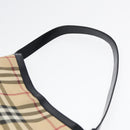 BURBERRY Nova Check Shoulder Bag PVC Beige Auth 88400-8