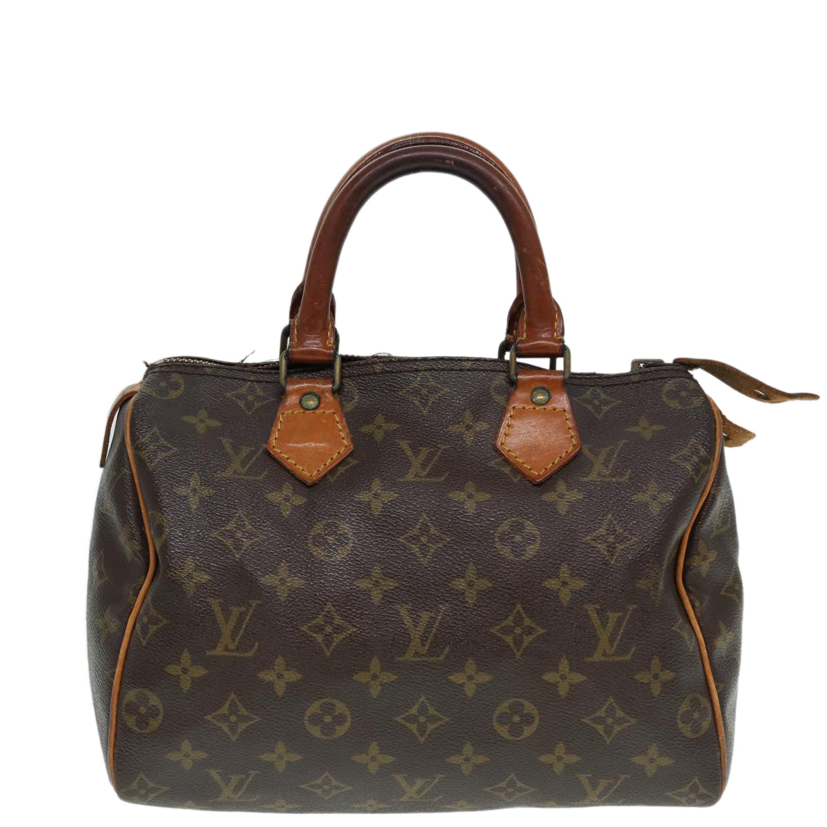 LOUIS VUITTON Monogram Speedy 25 Hand Bag M41528 LV Auth 88402