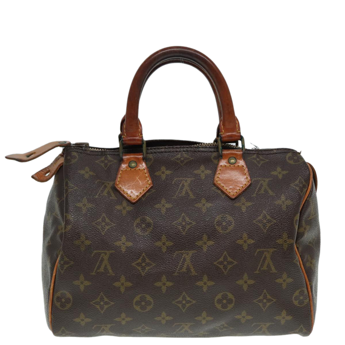 LOUIS VUITTON Monogram Speedy 25 Hand Bag M41528 LV Auth 88402