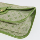 LOUIS VUITTON Monogram Mini Trousse Marie Kate Pouch Green M92935 Auth 88437V-15