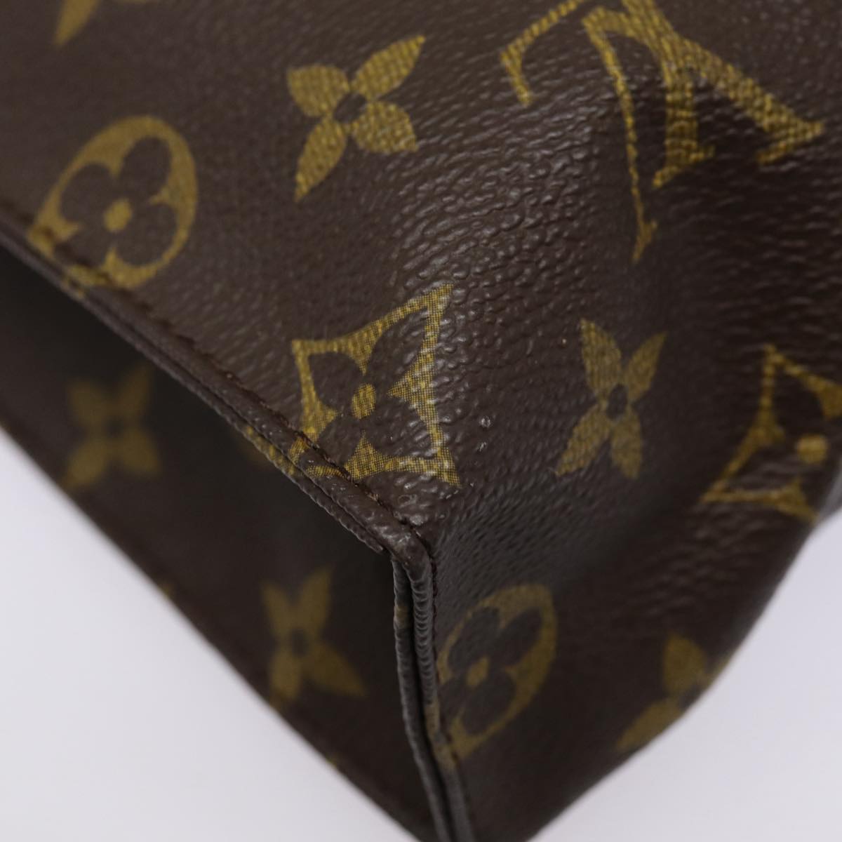 LOUIS VUITTON Monogram Poche Toilette 26 Pouch M47542 LV Auth 88452