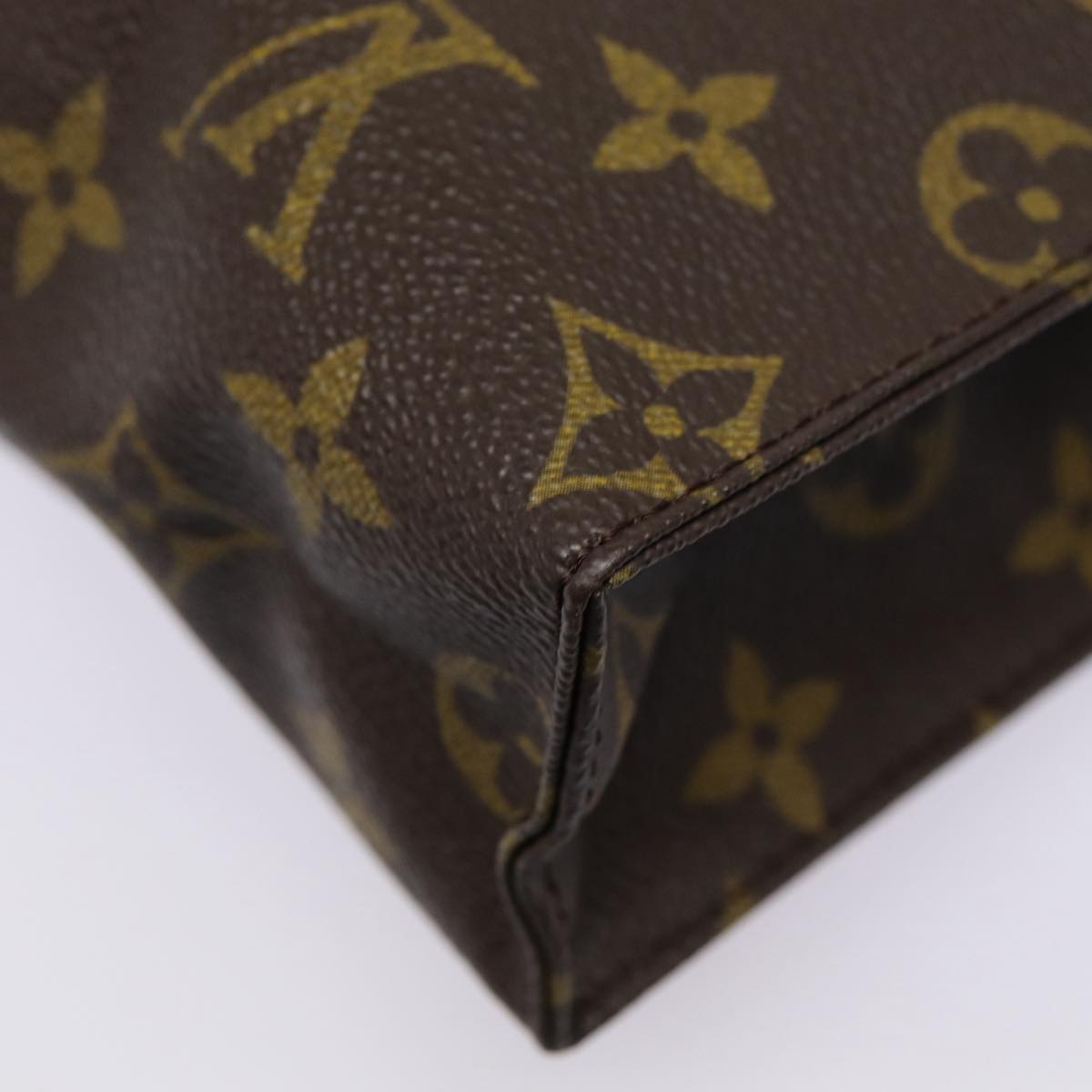 LOUIS VUITTON Monogram Poche Toilette 26 Pouch M47542 LV Auth 88452