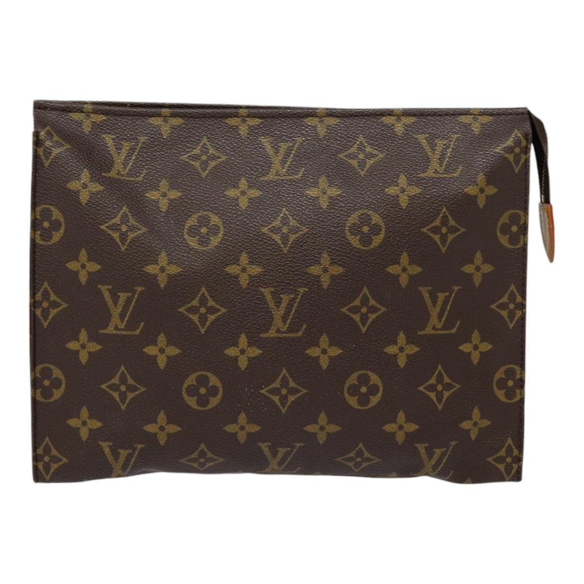 LOUIS VUITTON Monogram Poche Toilette 26 Pouch M47542 LV Auth 88452