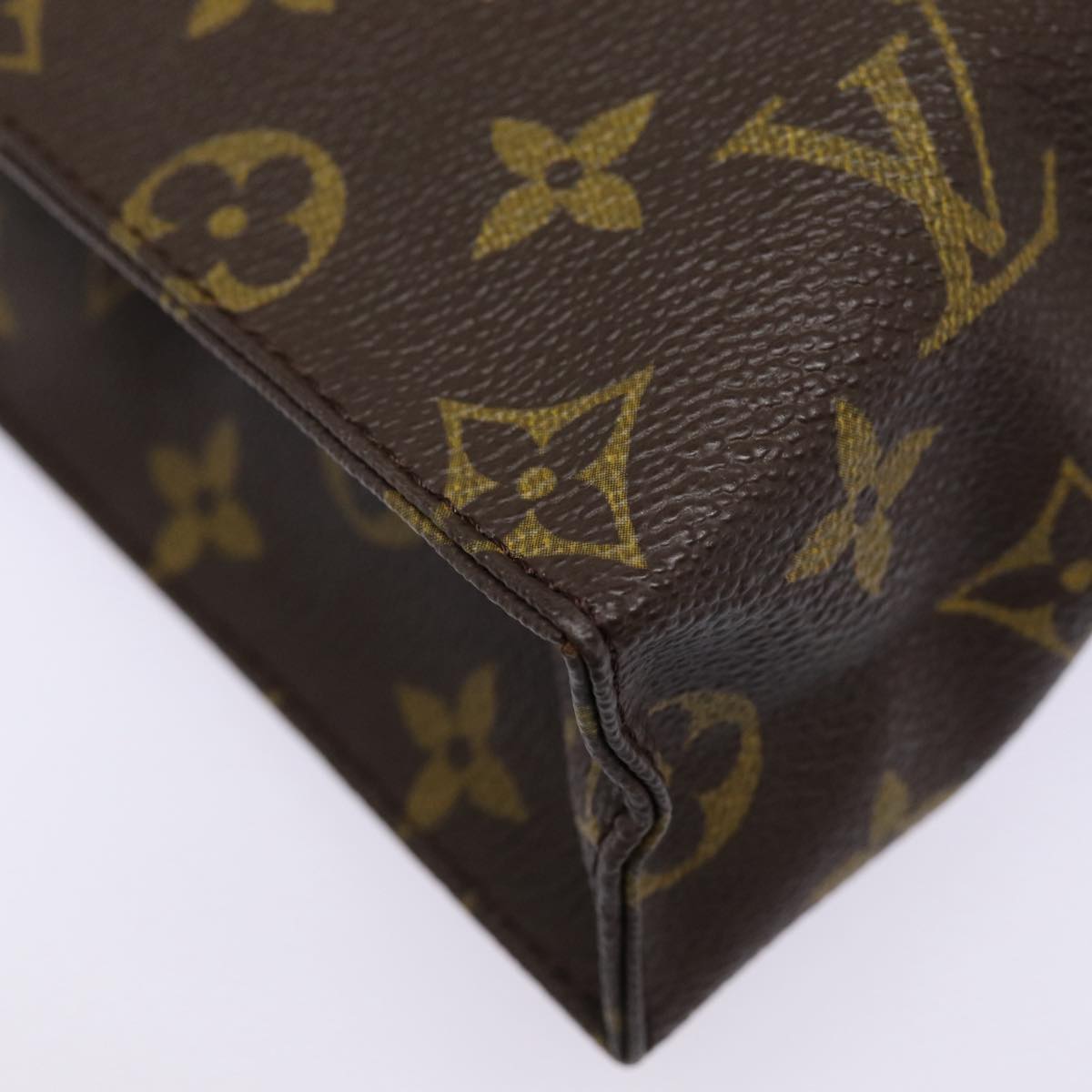 LOUIS VUITTON Monogram Poche Toilette 26 Pouch M47542 LV Auth 88452