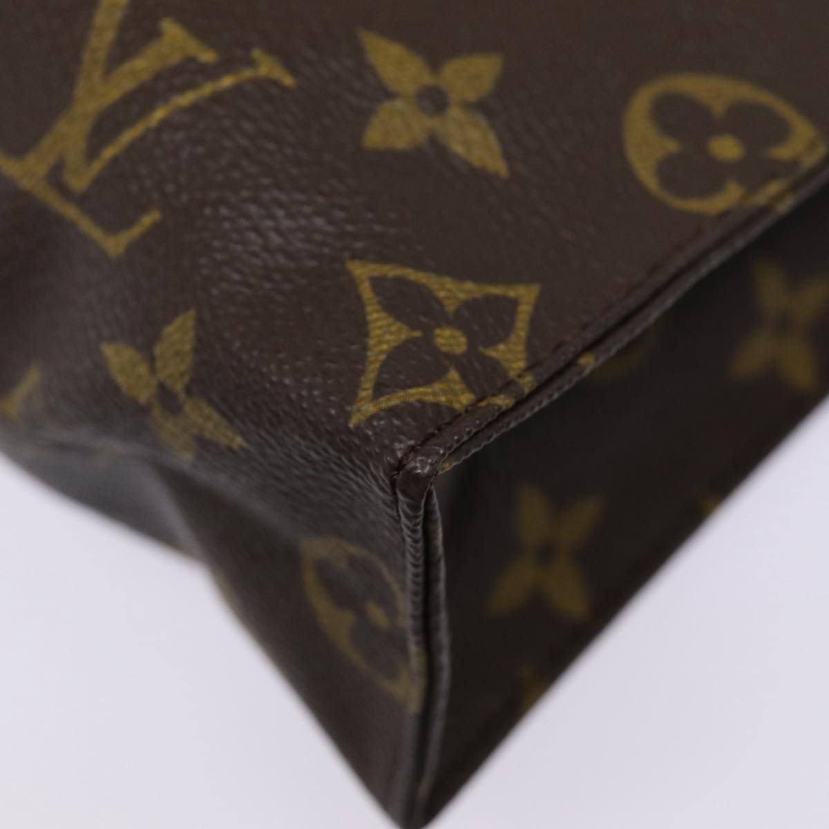 LOUIS VUITTON Monogram Poche Toilette 26 Pouch M47542 LV Auth 88452