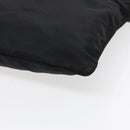 PRADA Shoulder Bag Nylon Black Silver Auth 88470-14