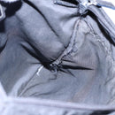 PRADA Schultertasche Nylon Schwarz Silber Original 88470-19
