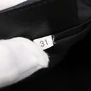 PRADA Shoulder Bag Nylon Black Silver Auth 88470-12
