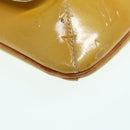 LOUIS VUITTON Monogram Vernis Thompson Street Bag Lime Yellow M91071 Auth 88473-14