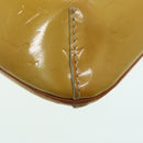 LOUIS VUITTON Monogram Vernis Thompson Street Bag Lime Yellow M91071 Auth 88473-17
