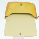 LOUIS VUITTON Monogram Vernis Thompson Street Bag Lime Yellow M91071 Auth 88473-10