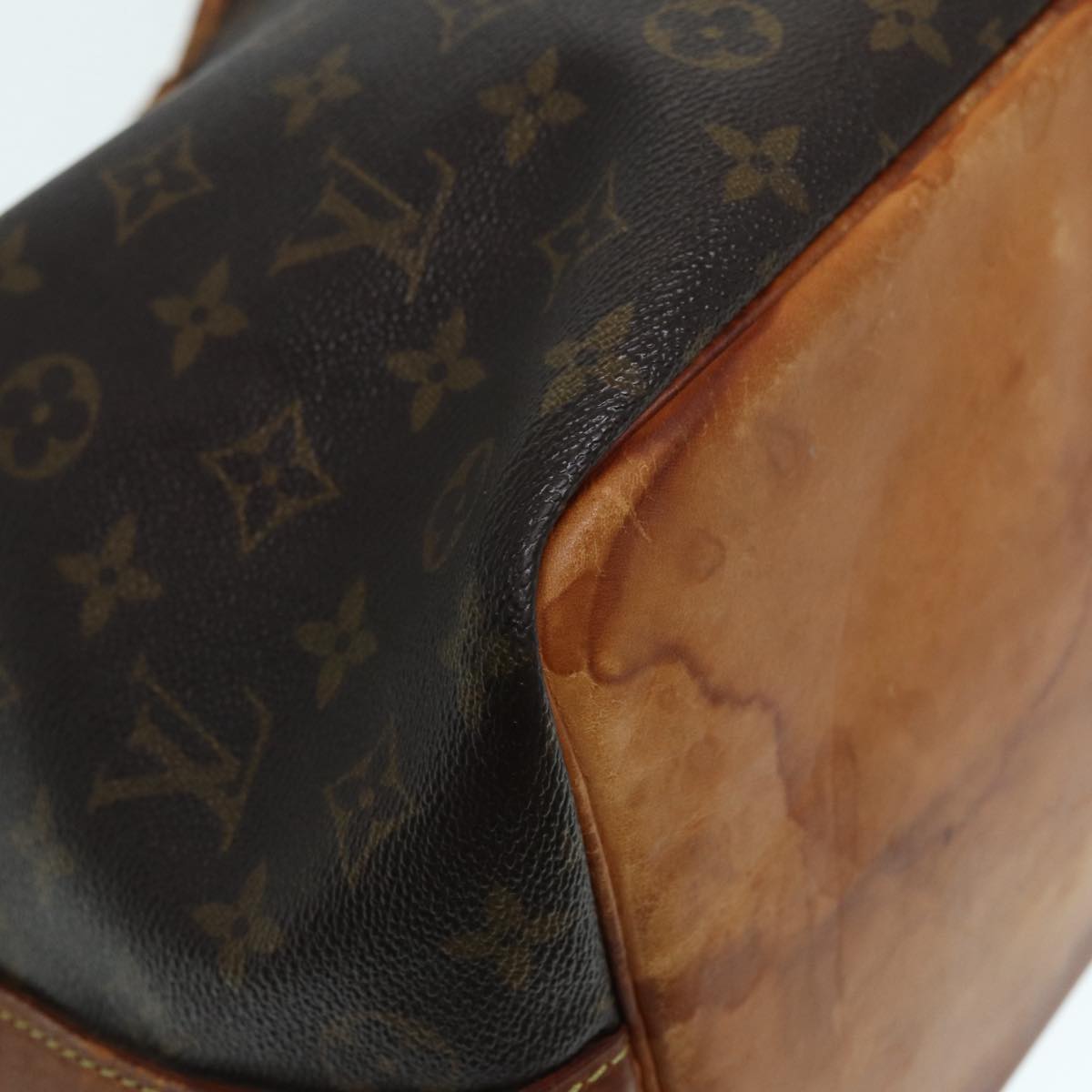 LOUIS VUITTON Monogram Petit Noe Shoulder Bag M42226 LV Auth 88505