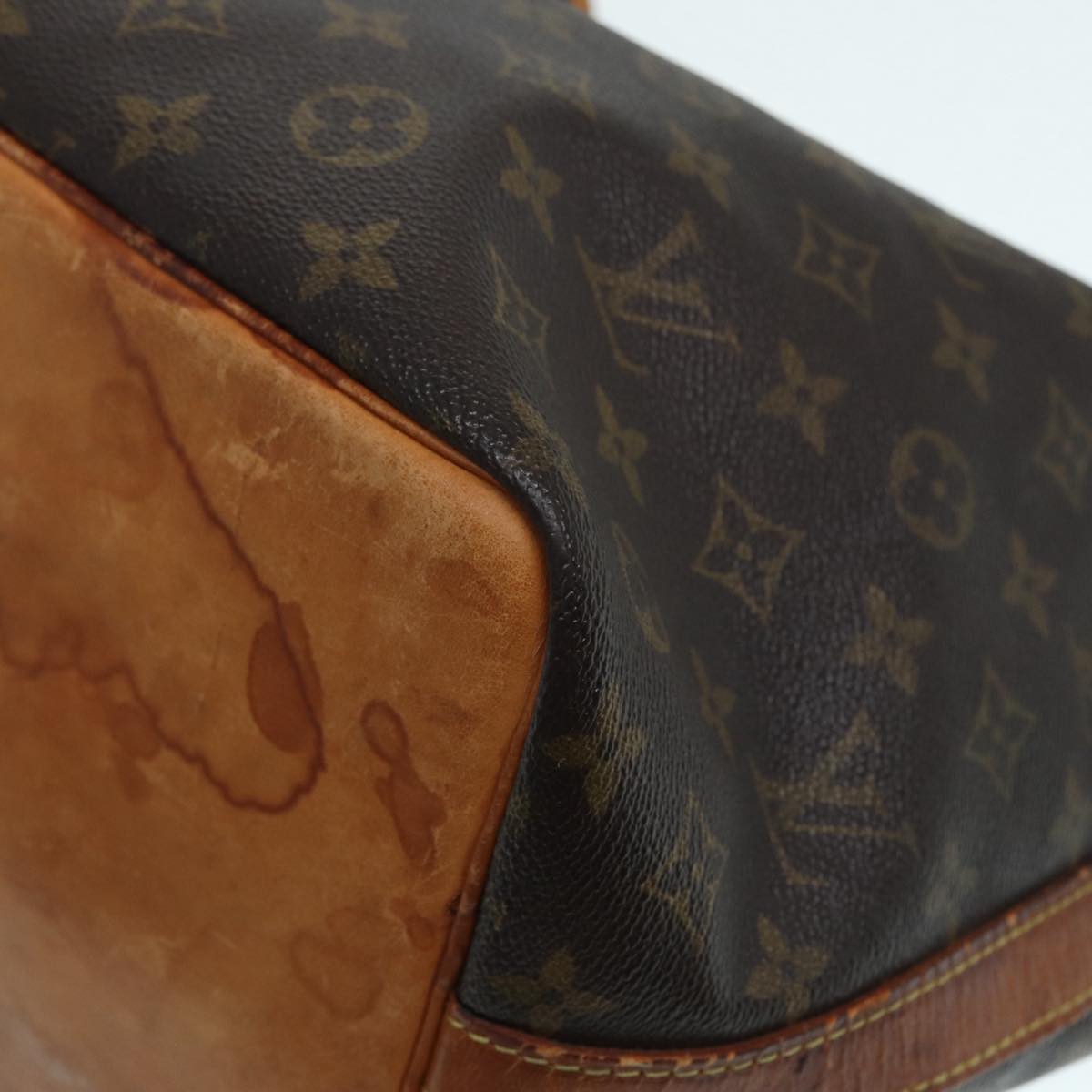 LOUIS VUITTON Monogram Petit Noe Shoulder Bag M42226 LV Auth 88505