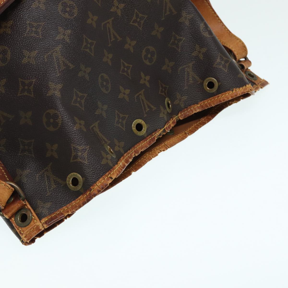 LOUIS VUITTON Monogram Petit Noe Shoulder Bag M42226 LV Auth 88505