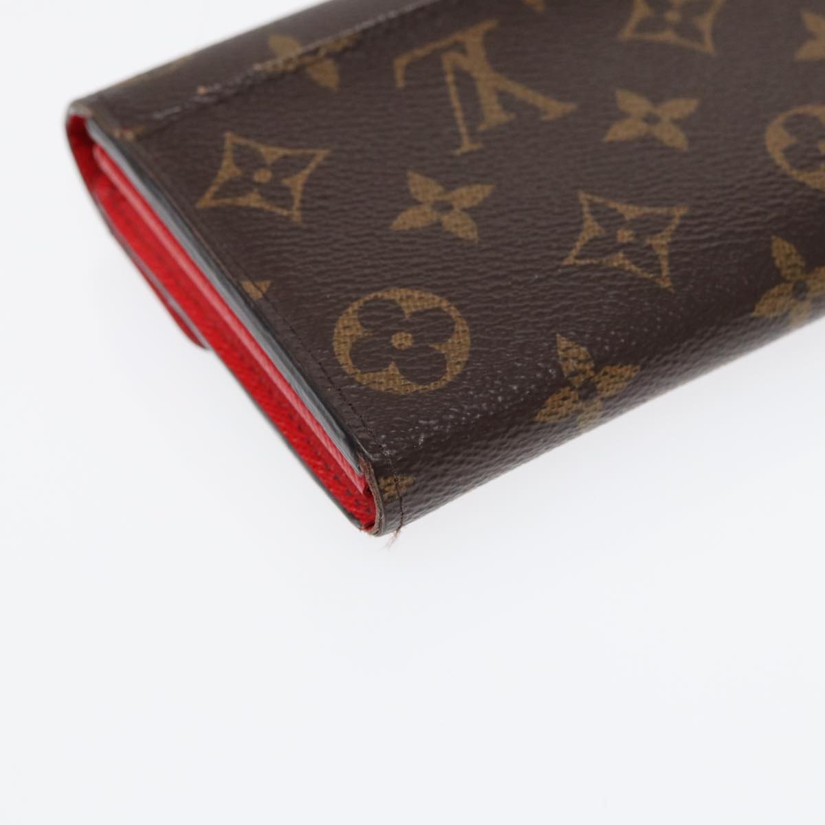 LOUIS VUITTON Monogram Portefeuille Sarah Long Wallet Coklico M62236 Auth 88517