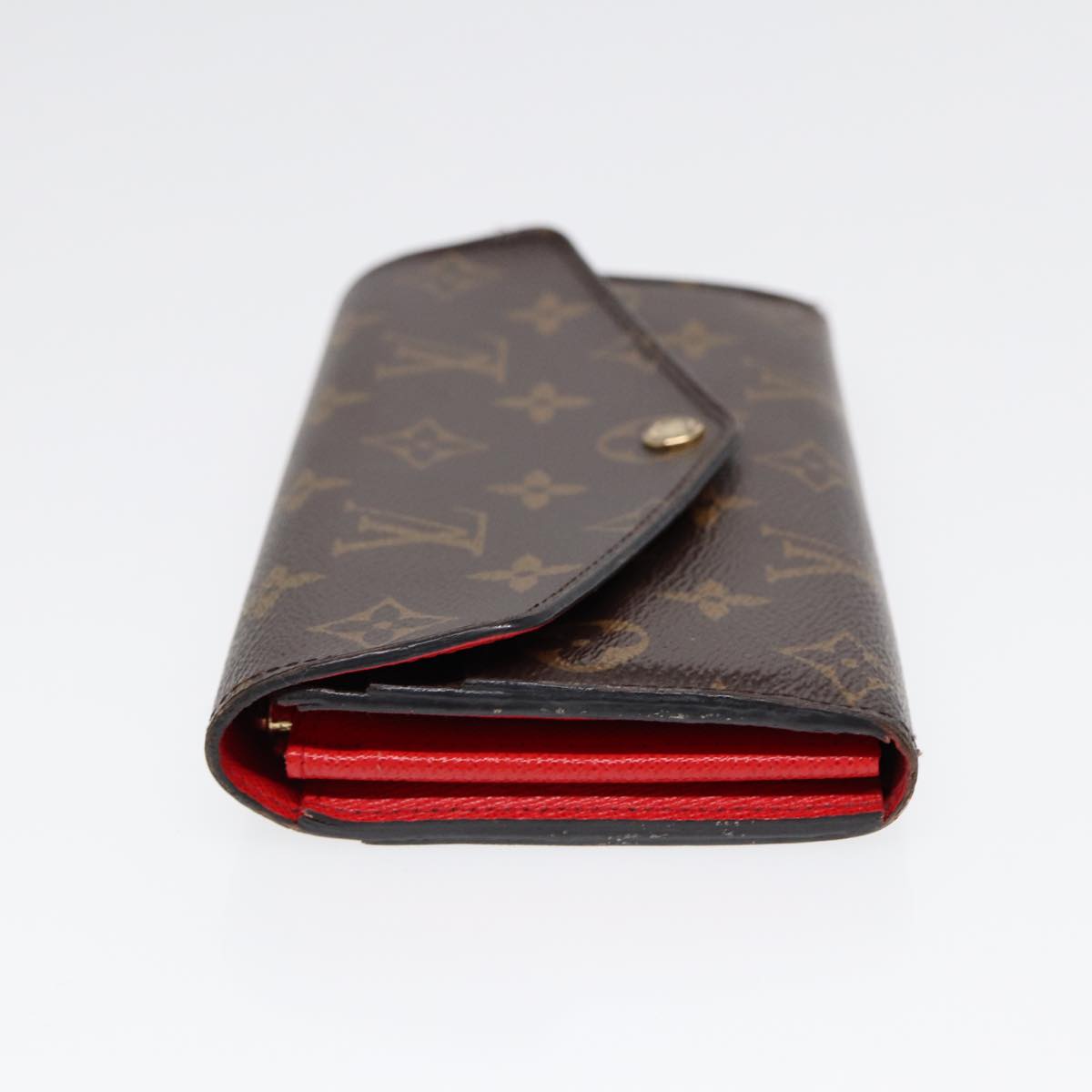 LOUIS VUITTON Monogram Portefeuille Sarah Long Wallet Coklico M62236 Auth 88517