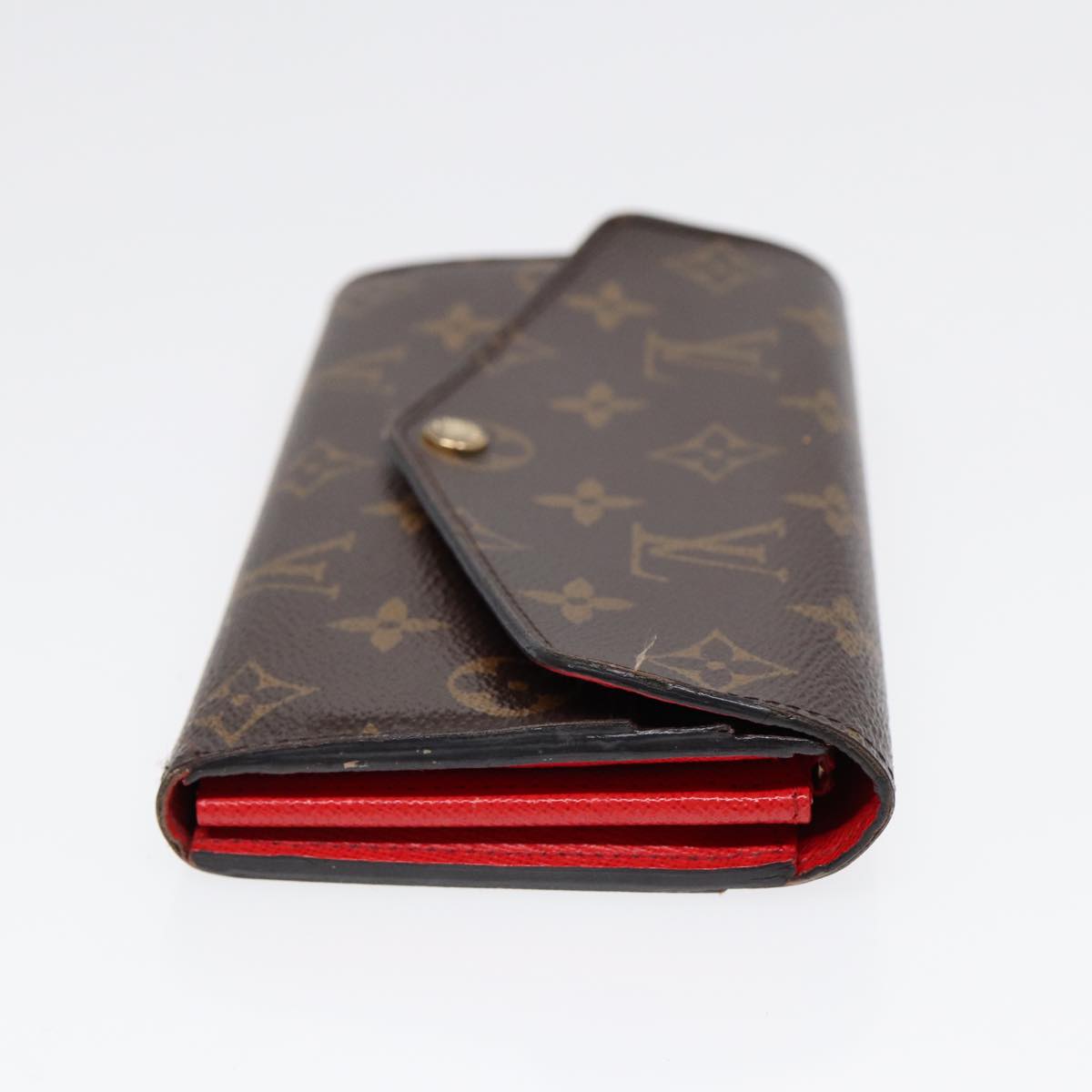 LOUIS VUITTON Monogram Portefeuille Sarah Long Wallet Coklico M62236 Auth 88517