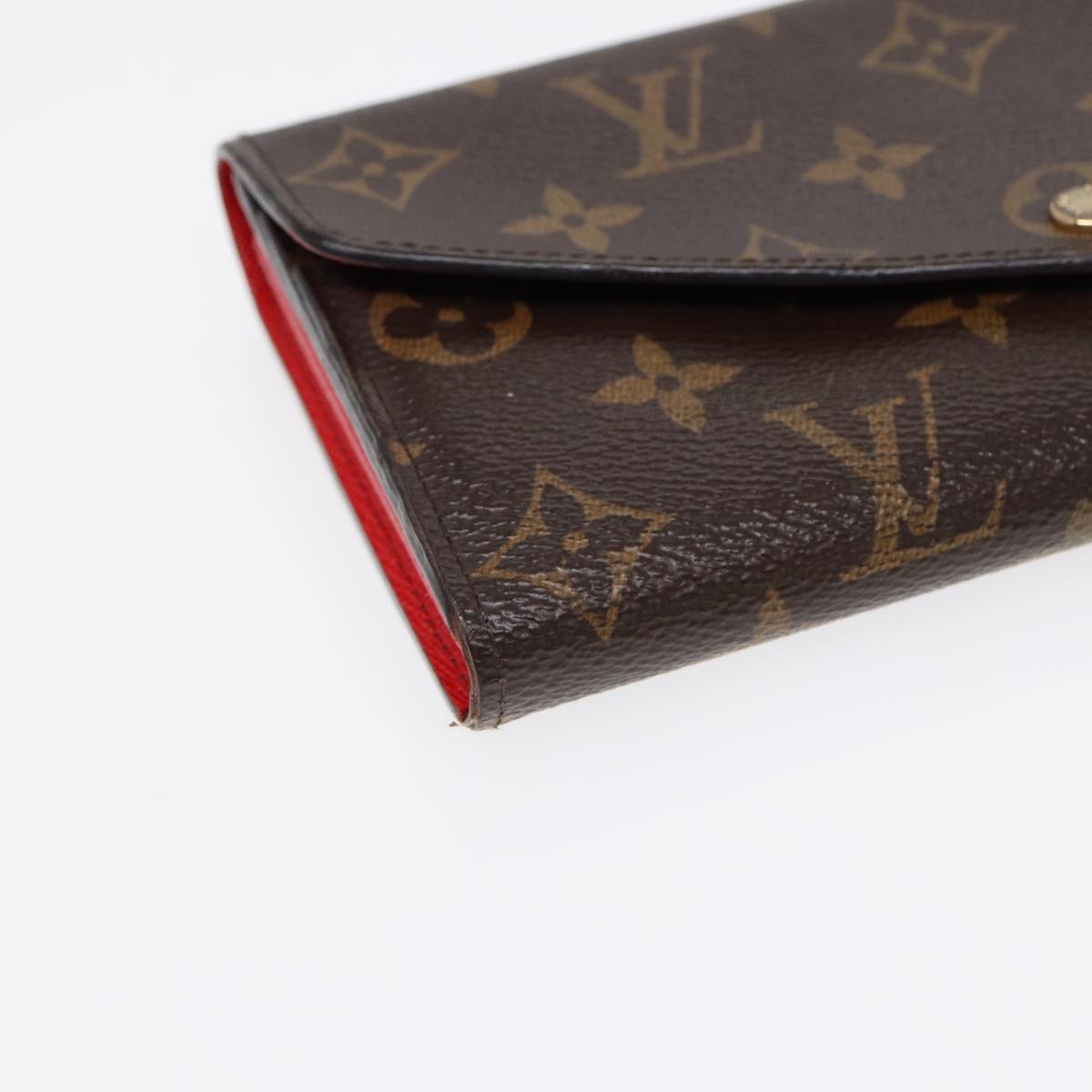 LOUIS VUITTON Monogram Portefeuille Sarah Long Wallet Coklico M62236 Auth 88517