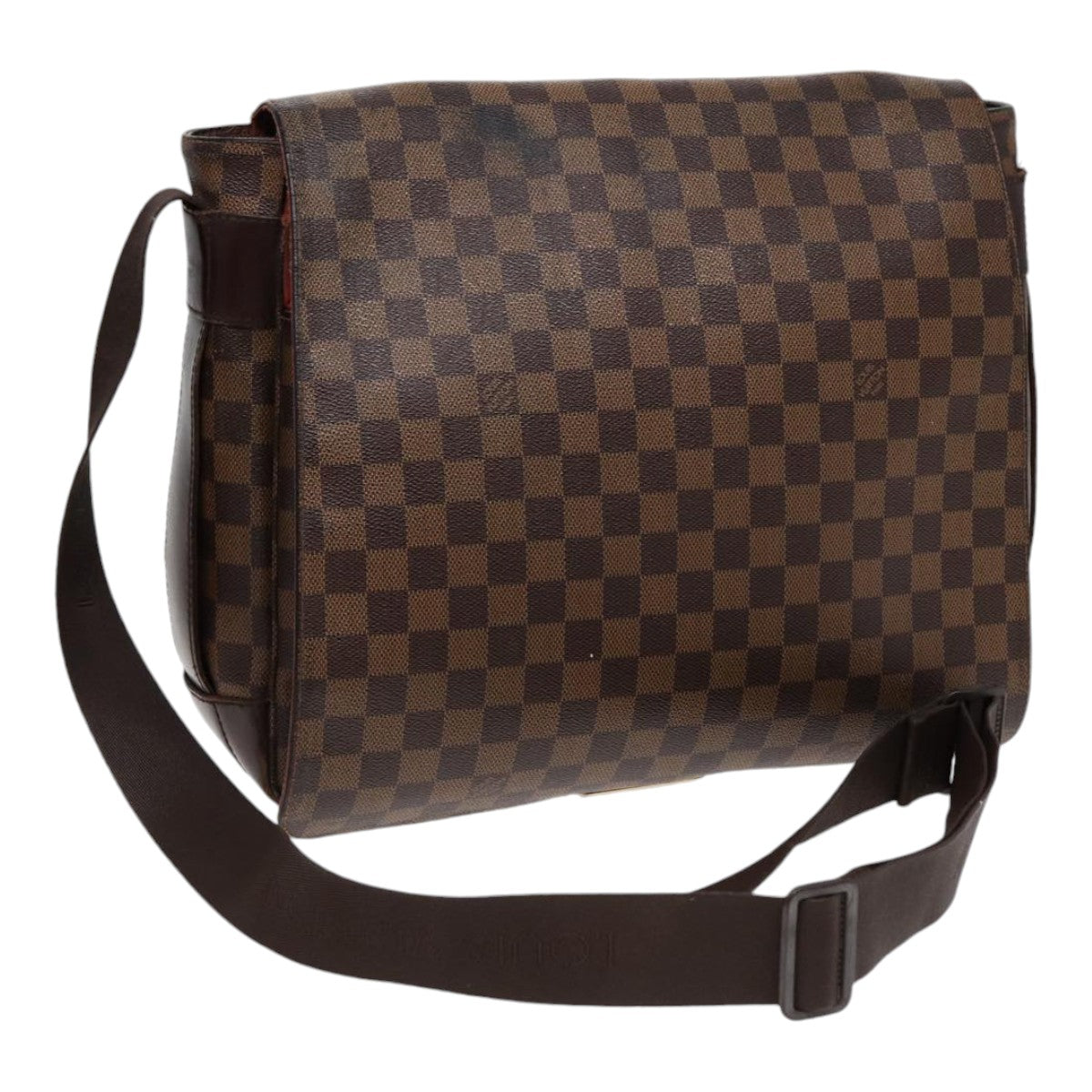 LOUIS VUITTON Damier Ebene Bastille Shoulder Bag N45258 LV Auth 88537