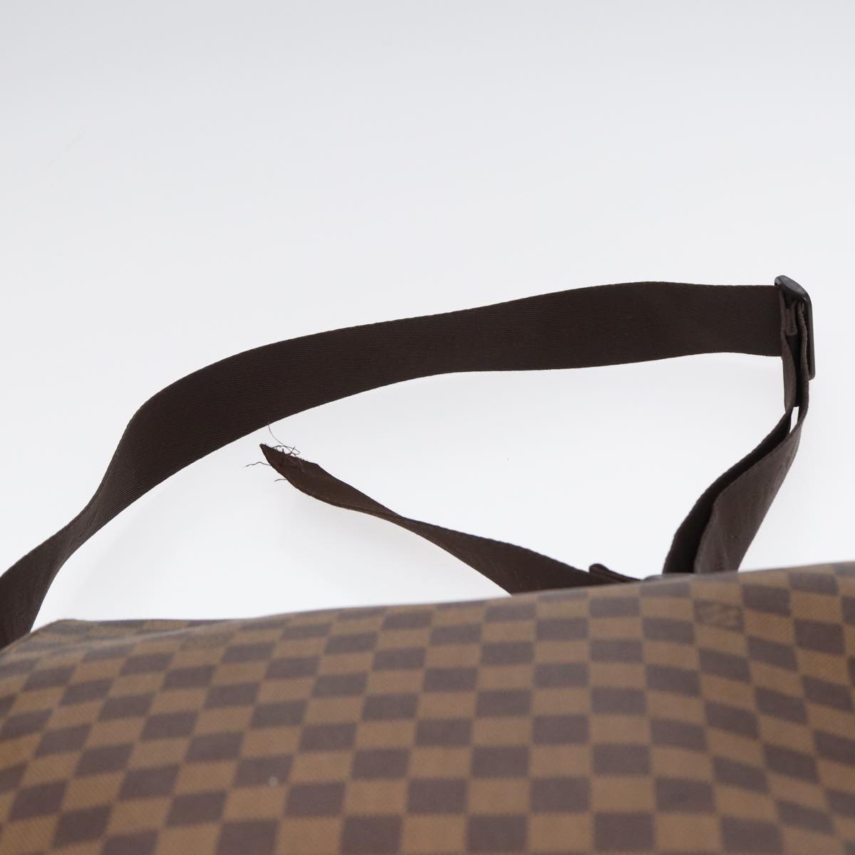 LOUIS VUITTON Damier Ebene Bastille Shoulder Bag N45258 LV Auth 88537