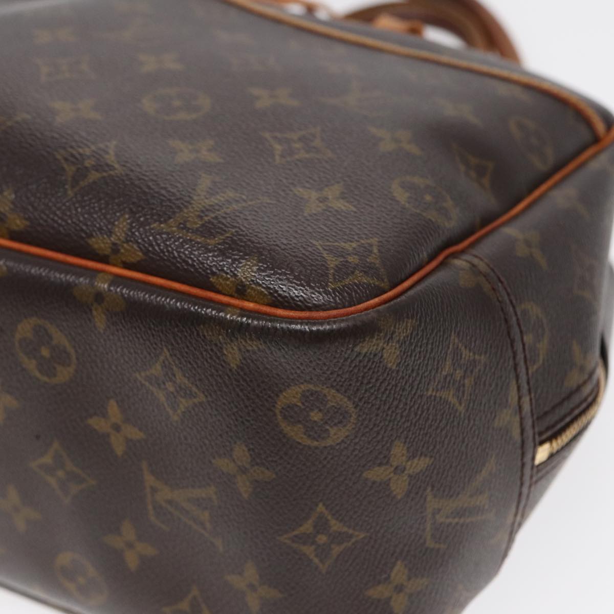 LOUIS VUITTON Monogram Deauville Hand Bag M47270 LV Auth 88554