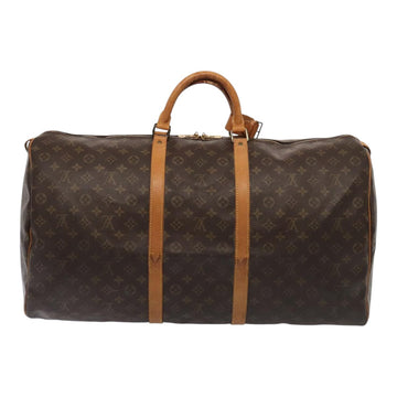 LOUIS VUITTON Monogram Keepall 60 Boston Bag M41422 LV Auth 88579 - 0