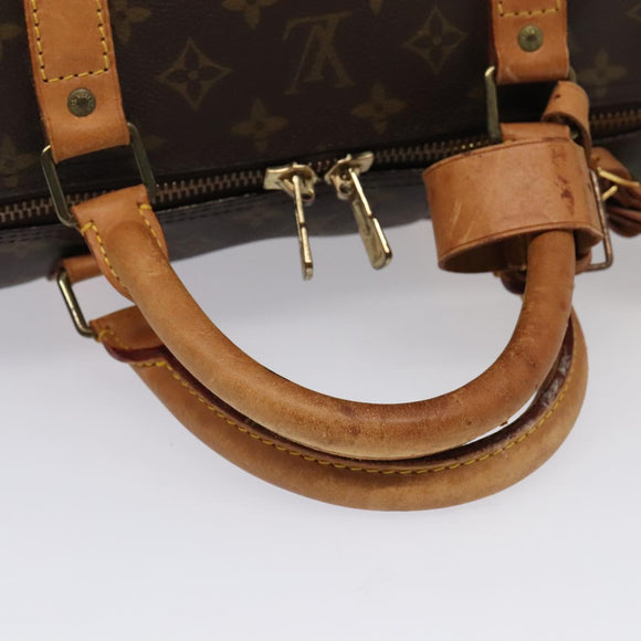 LOUIS VUITTON Monogram Keepall 60 Boston Tasche M41422 LV Auth 88579