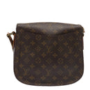 LOUIS VUITTON Monogram Saint Cloud GM Shoulder Bag M51242 LV Auth 88587-2